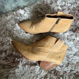 Frye Cowboy Booties